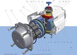 Actuador Neumático - actuadores de carrera corta neumáticos - Imagen 8